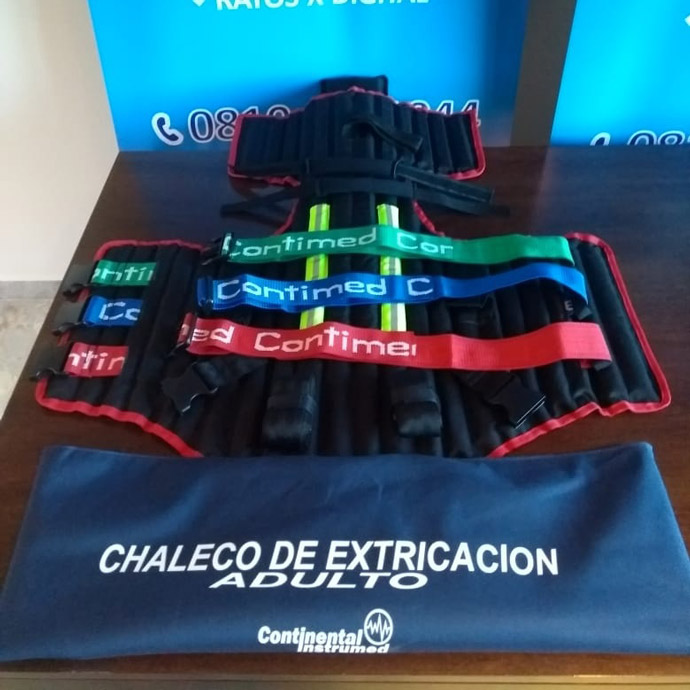 Chaleco de Extricacion Pediatrico utilizado
